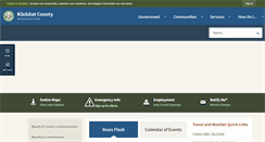 Desktop Screenshot of klickitatcounty.org